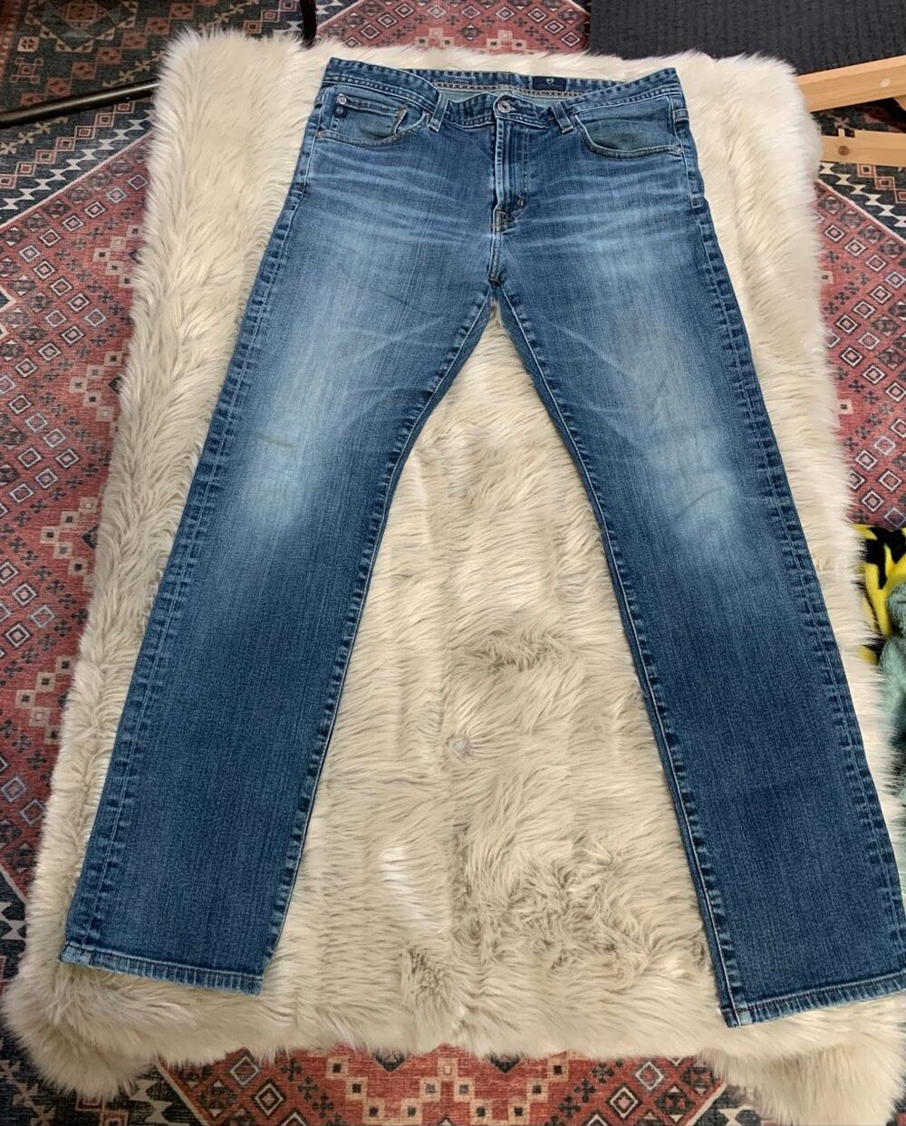 AG Adriano Goldschmied Mens The Graduate Tailored Leg Jeans 34 x34